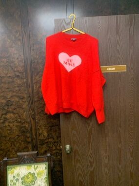 Red sweater